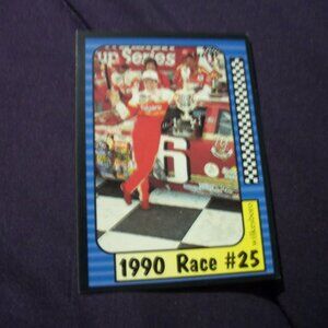 1991 JR MAXX NAS CAR CARD - 1990 - RACE # 25 - ITEM # 5 - 17